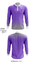 The Charlotte Flights 53419611 Quarter Zip Jacket - 3