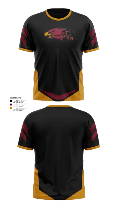 Silver Lake Eagles 22517877 Short Sleeve Performance Shirt - 21