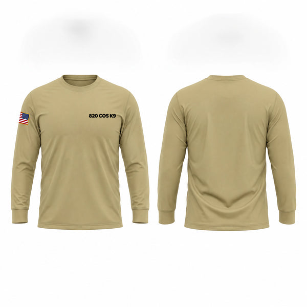 Long Sleeve Performance Shirt, 820 COS K9, Air Force, Teamtime, Team time, sublimation, custom sports apparel, team uniforms, spirit wear, spiritwear, sports uniforms, custom shirts, team store, custom team store, fundraiser sports, apparel fundraiser
