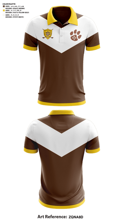 Cibola High School Golf 48815551 Short Sleeve Performance Polo - 42