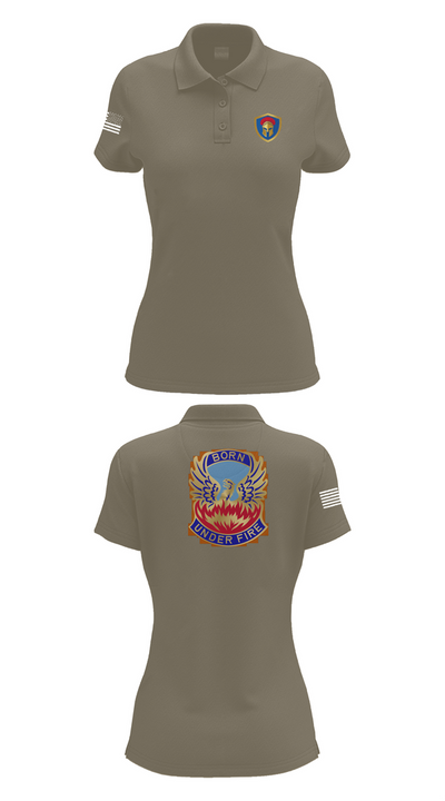 HHC/128th Aviation Brigade 36515709 Women's Short Sleeve Performance Polo  - 75