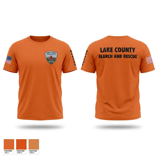 Old School Cotton Feel Shirt, Lake County Search and Rescue (Colorado), EMS/EMT, Teamtime, Team time, sublimation, custom sports apparel, team uniforms, spirit wear, spiritwear, sports uniforms, custom shirts, team store, custom team store, fundraiser sports, apparel fundraiser