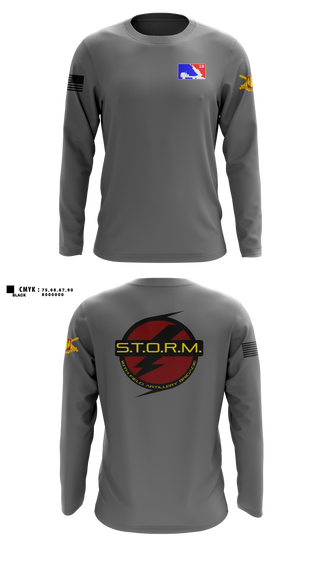 Long Sleeve Performance Shirt, H2F STORM, Army, Teamtime, Team time, sublimation, custom sports apparel, team uniforms, spirit wear, spiritwear, sports uniforms, custom shirts, team store, custom team store, fundraiser sports, apparel fundraiser