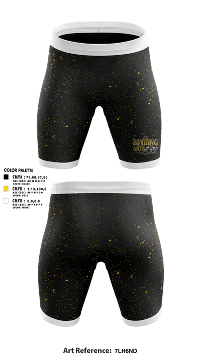 Binding Arts Jiu Jitsu 87523355 Men's Compression Shorts - 21