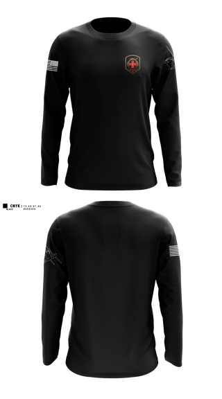 Long Sleeve Performance Shirt, 1-171 MEDEVAC, National Guard, Teamtime, Team time, sublimation, custom sports apparel, team uniforms, spirit wear, spiritwear, sports uniforms, custom shirts, team store, custom team store, fundraiser sports, apparel fundraiser