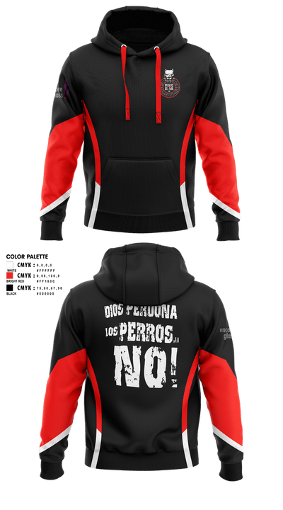 PERROS DEL MAL FC 17407203 Hoodie - 2