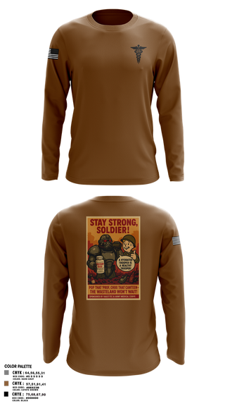 Long Sleeve Performance Shirt, 319th IEW, , Teamtime, Team time, sublimation, custom sports apparel, team uniforms, spirit wear, spiritwear, sports uniforms, custom shirts, team store, custom team store, fundraiser sports, apparel fundraiser
