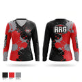 TheOutLawRacingTeam Women's Long Sleeve V-neck Shirt - 1