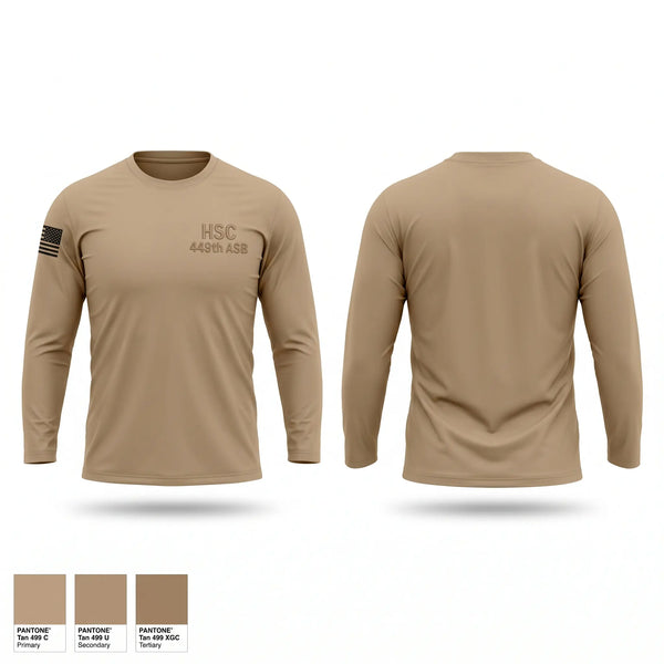 Long Sleeve Performance Shirt, HSC 449th ASB, National Guard, Teamtime, Team time, sublimation, custom sports apparel, team uniforms, spirit wear, spiritwear, sports uniforms, custom shirts, team store, custom team store, fundraiser sports, apparel fundraiser