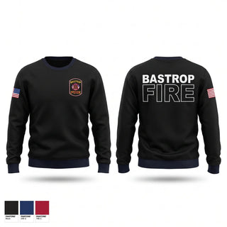 Crew Neck Sweatshirt, Station 1, Fire Department, Teamtime, Team time, sublimation, custom sports apparel, team uniforms, spirit wear, spiritwear, sports uniforms, custom shirts, team store, custom team store, fundraiser sports, apparel fundraiser