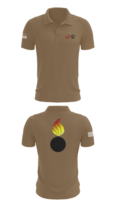 RTS-M FT. HOOD 77686881 Short Sleeve Performance Polo - 7
