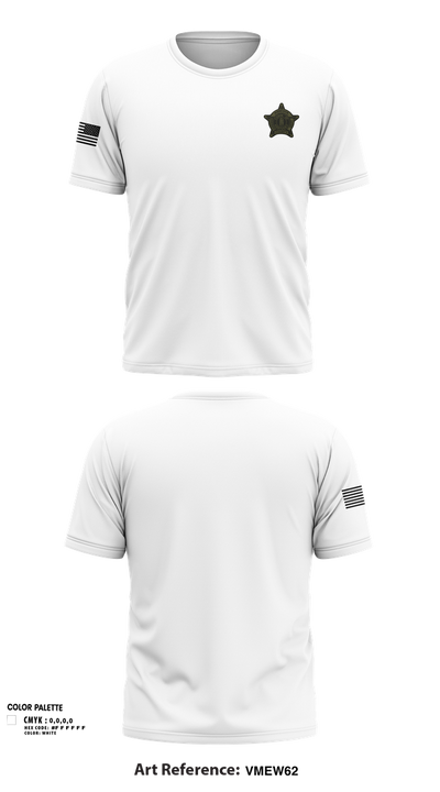 Hancock County Sheriff’s Office 69722720 Short Sleeve Performance Shirt - 1