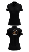NJROTC Apache Company 29120146 Women's Short Sleeve Performance Polo  - 33
