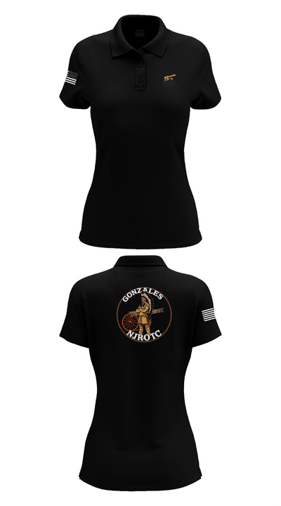 NJROTC Apache Company 29120146 Women's Short Sleeve Performance Polo  - 33