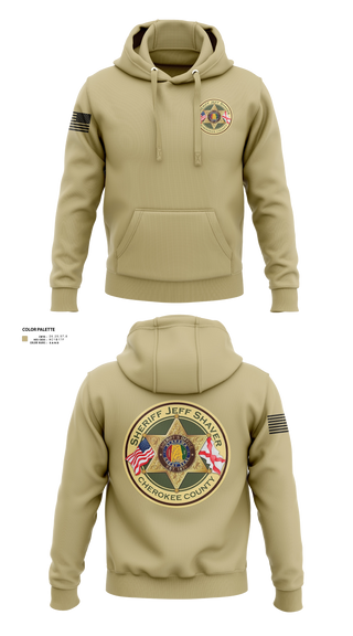 Hoodie, Cherokee County Sheriff’s Office, Police, Teamtime, Team time, sublimation, custom sports apparel, team uniforms, spirit wear, spiritwear, sports uniforms, custom shirts, team store, custom team store, fundraiser sports, apparel fundraiser