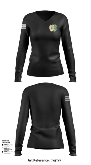 Womens Long Sleeve Vneck Shirt, Corrections, , Teamtime, Team time, sublimation, custom sports apparel, team uniforms, spirit wear, spiritwear, sports uniforms, custom shirts, team store, custom team store, fundraiser sports, apparel fundraiser