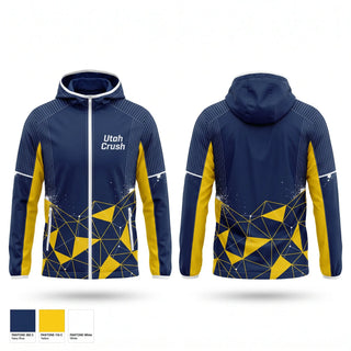 Windbreaker, Utah Crush, Baseball, Teamtime, Team time, sublimation, custom sports apparel, team uniforms, spirit wear, spiritwear, sports uniforms, custom shirts, team store, custom team store, fundraiser sports, apparel fundraiser