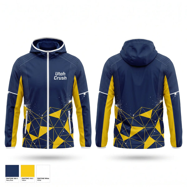 Windbreaker, Utah Crush, Baseball, Teamtime, Team time, sublimation, custom sports apparel, team uniforms, spirit wear, spiritwear, sports uniforms, custom shirts, team store, custom team store, fundraiser sports, apparel fundraiser