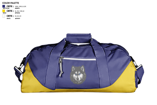 Duffle Bag, Breckenridge Huskies, Men's Basketball, Teamtime, Team time, sublimation, custom sports apparel, team uniforms, spirit wear, spiritwear, sports uniforms, custom shirts, team store, custom team store, fundraiser sports, apparel fundraiser