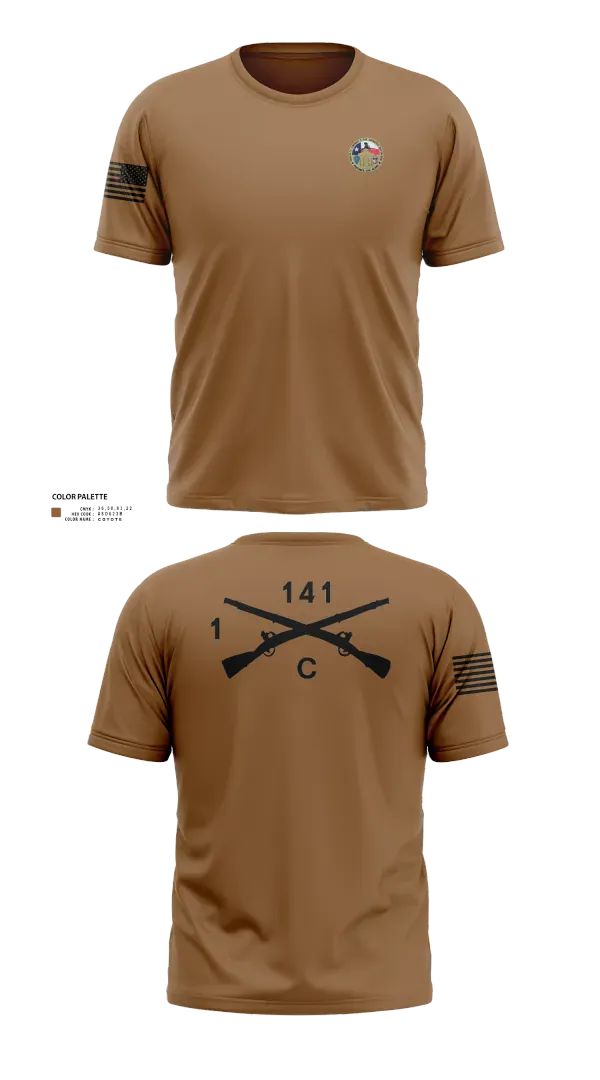 C Co 1-141 IN 23104611 Short Sleeve Performance Shirt - 21