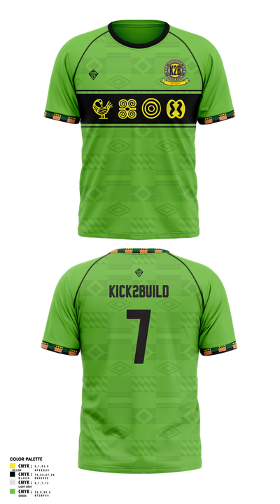 Kick 2 Build Soccer Club 89318431 Short Sleeve Performance Shirt - 1