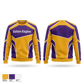 Crew Neck Sweatshirt, Eaton Eagles, Cross Country, Teamtime, Team time, sublimation, custom sports apparel, team uniforms, spirit wear, spiritwear, sports uniforms, custom shirts, team store, custom team store, fundraiser sports, apparel fundraiser