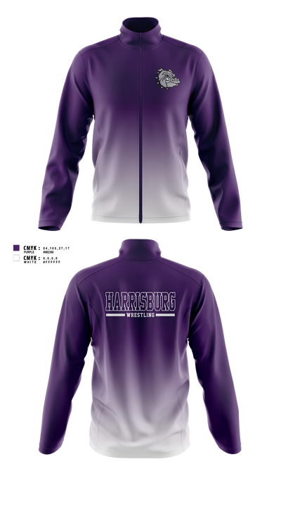 HARRISBURG Bulldogs Fleece Jacket - 3