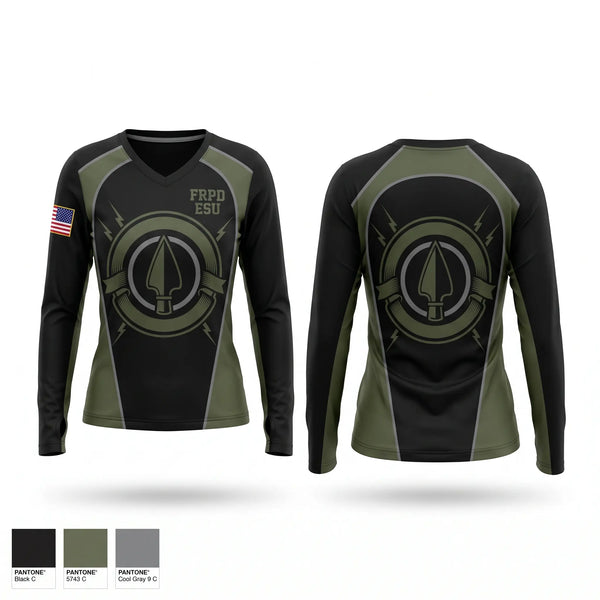 Old School Cotton Feel Shirt, FRPD ESU, Police, Teamtime, Team time, sublimation, custom sports apparel, team uniforms, spirit wear, spiritwear, sports uniforms, custom shirts, team store, custom team store, fundraiser sports, apparel fundraiser