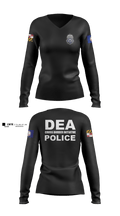 DEA DC 45 13947453 Women's Long Sleeve V-neck Shirt - 3