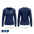 International falls police department Women's Long Sleeve V-neck Shirt - 1