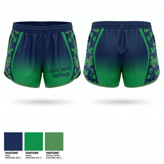 Womens Shorts, West bend bulldogs, Baseball, Teamtime, Team time, sublimation, custom sports apparel, team uniforms, spirit wear, spiritwear, sports uniforms, custom shirts, team store, custom team store, fundraiser sports, apparel fundraiser