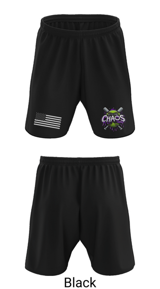 Athletic Shorts With Pockets, Keystone Chaos, Softball, Teamtime, Team time, sublimation, custom sports apparel, team uniforms, spirit wear, spiritwear, sports uniforms, custom shirts, team store, custom team store, fundraiser sports, apparel fundraiser
