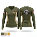 Osceola County SWAT 38787704 Women's Long Sleeve V-neck Shirt - 1