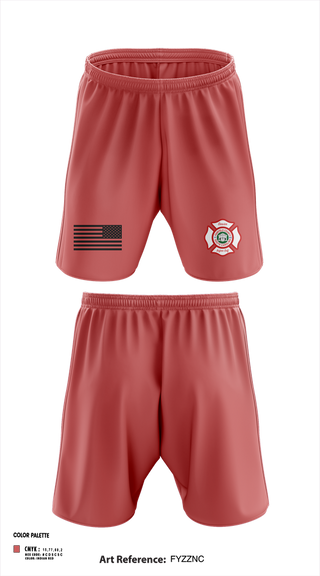Athletic Shorts With Pockets, Fairfield County Fire Service, , Teamtime, Team time, sublimation, custom sports apparel, team uniforms, spirit wear, spiritwear, sports uniforms, custom shirts, team store, custom team store, fundraiser sports, apparel fundraiser