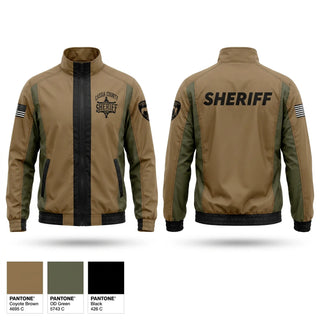 Windbreaker, Cassia County Sheriff’s Office, Police, Teamtime, Team time, sublimation, custom sports apparel, team uniforms, spirit wear, spiritwear, sports uniforms, custom shirts, team store, custom team store, fundraiser sports, apparel fundraiser