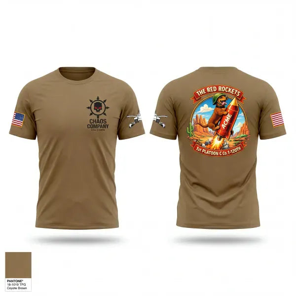 Short Sleeve Performance Shirt, C. Co. HQ PLT, Army, Teamtime, Team time, sublimation, custom sports apparel, team uniforms, spirit wear, spiritwear, sports uniforms, custom shirts, team store, custom team store, fundraiser sports, apparel fundraiser
