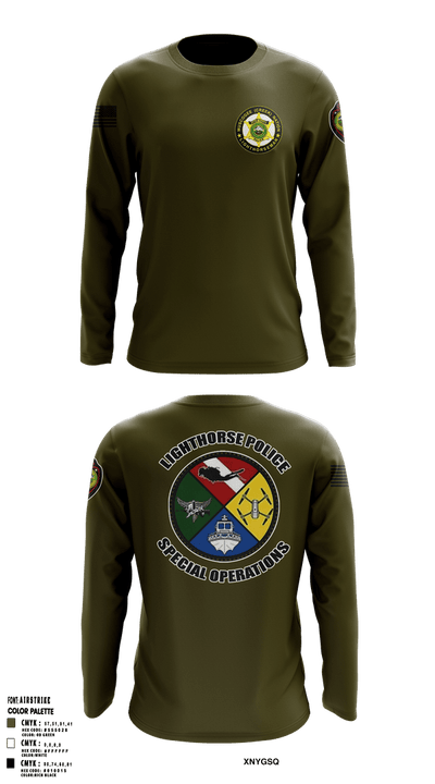 Muscogee Nation Special Operations 96454937 Long Sleeve Performance Shirt 3