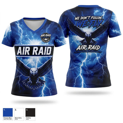 Airport C-team Women's Short Sleeve V-neck Shirt - 1