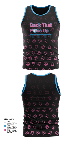 Tank Top, Back That Pass Up, Men's Volleyball, Teamtime, Team time, sublimation, custom sports apparel, team uniforms, spirit wear, spiritwear, sports uniforms, custom shirts, team store, custom team store, fundraiser sports, apparel fundraiser