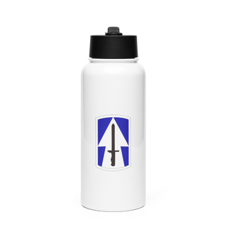 76th IBCT 84718012 Stainless Steel Water Bottle with a Straw Lid