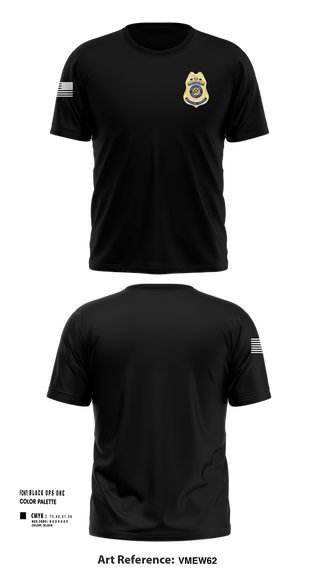 Short Sleeve Performance Shirt, Diplomatic Security Service, Police, Teamtime, Team time, sublimation, custom sports apparel, team uniforms, spirit wear, spiritwear, sports uniforms, custom shirts, team store, custom team store, fundraiser sports, apparel fundraiser