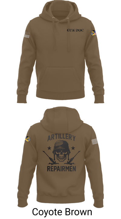 ARMT 1-320th Field Artillery 75505758 Hoodie - 17