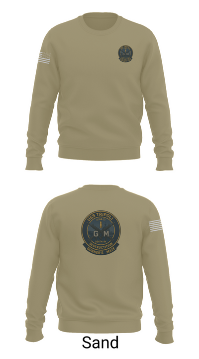 USS TRIPOLI 21275636 Crew Neck Sweatshirt - 81