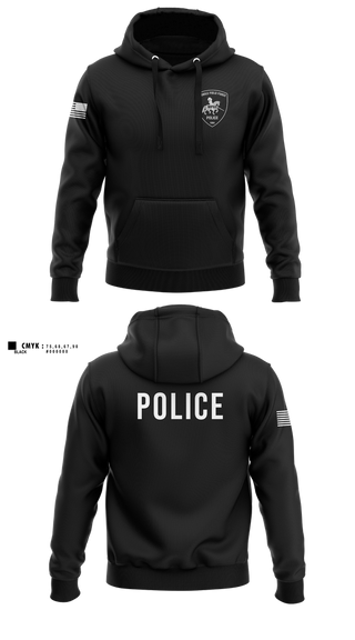 Hoodie, team name, Police, Teamtime, Team time, sublimation, custom sports apparel, team uniforms, spirit wear, spiritwear, sports uniforms, custom shirts, team store, custom team store, fundraiser sports, apparel fundraiser