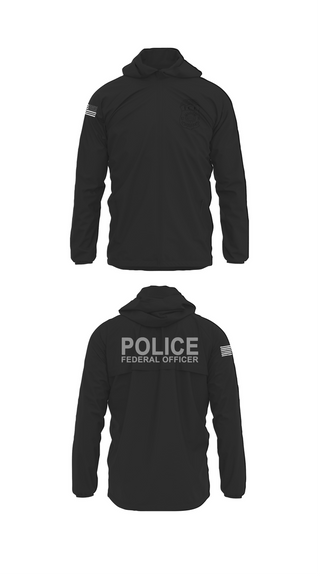 Windbreaker, ICE ERO Atlanta, Police, Teamtime, Team time, sublimation, custom sports apparel, team uniforms, spirit wear, spiritwear, sports uniforms, custom shirts, team store, custom team store, fundraiser sports, apparel fundraiser