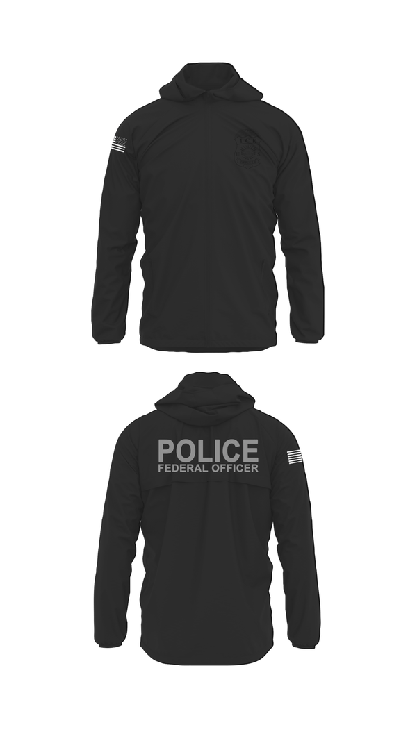 Windbreaker, ICE ERO Atlanta, Police, Teamtime, Team time, sublimation, custom sports apparel, team uniforms, spirit wear, spiritwear, sports uniforms, custom shirts, team store, custom team store, fundraiser sports, apparel fundraiser