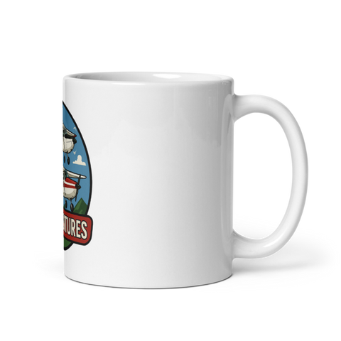 112 adventures 10351736 White Glossy Mug - Small