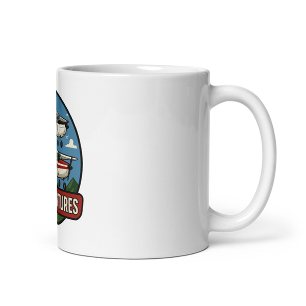 112 adventures 10351736 White Glossy Mug - Small