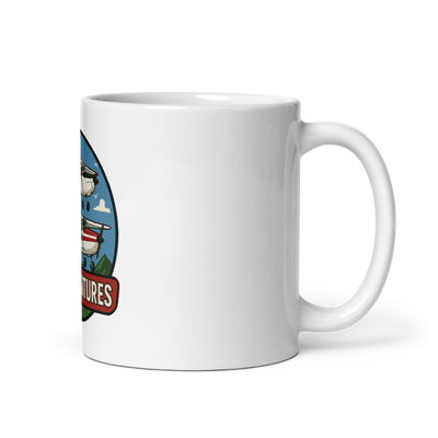 112 adventures 1201332 White Glossy Mug - Medium