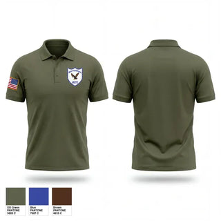 Short Sleeve Performance Polo, Norristown Eagle Battalion, Army, Teamtime, Team time, sublimation, custom sports apparel, team uniforms, spirit wear, spiritwear, sports uniforms, custom shirts, team store, custom team store, fundraiser sports, apparel fundraiser